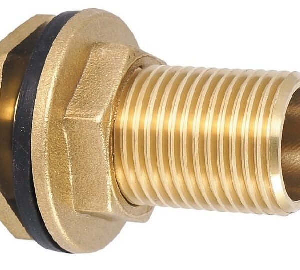 Врезка для бочки из латуни с контргайкой 1/2″ Vieir SDF3