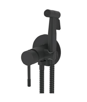 Смеситель с гигиеническим душем встраиваемый Vieir V403553-C черный