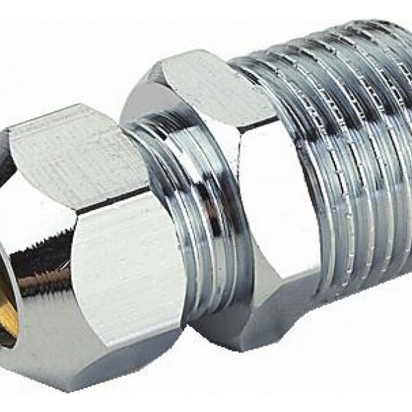 Прямой концевик цанга 1/2″Mx10MM Vieir PV15