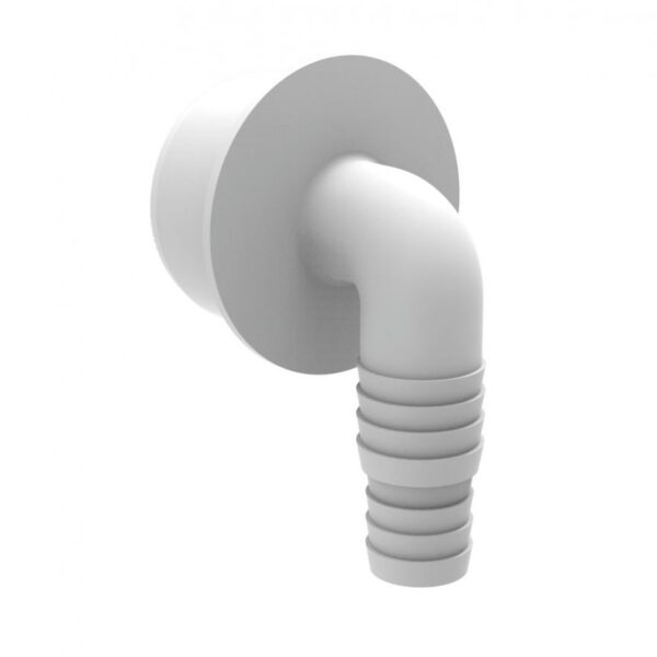 Адаптер АГ-5150 Г-образный для подключения слива (вход 20/22мм, выход 50мм)