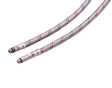 Гибкая подводка для смесителя 1/2″ х М10 50 см BZJ50 пара