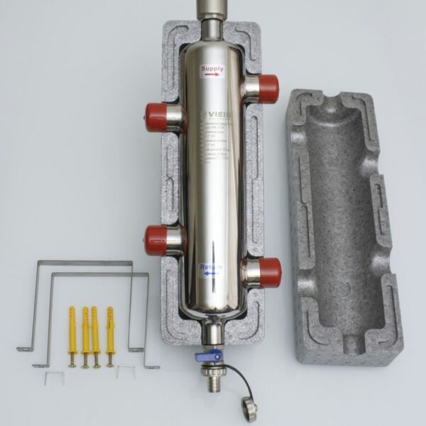 Гидравлический разделитель DN25, 60кВт Vieir VMB-25-60