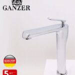 Высокий смеситель для раковины-чаши Ganzer GZ20012 хром