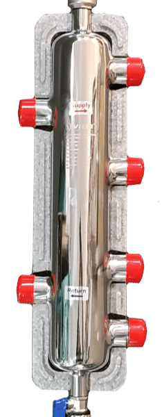 Гидравлический разделитель DN25, 100кВт Vieir VMB-25-100