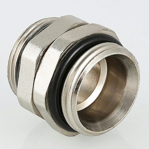 Сдвоенный ниппель из латуни 1″Mx1″M Vieir VRG55MM