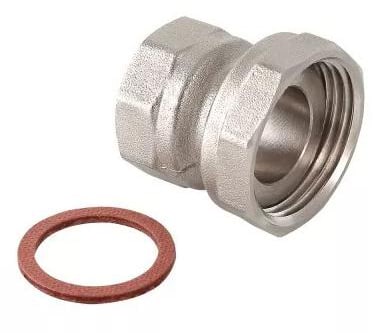 Полусгон с накидной гайкой из латуни 1"х3/4 Vieir VRDN6-2025