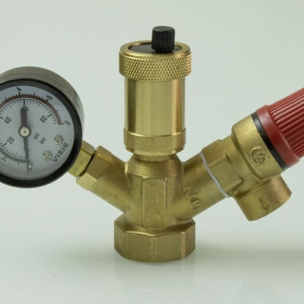 Группа Безопасности котла 1 дюйм на 3 бар Vieir AM1223