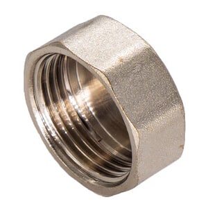 Заглушка внутренняя 1*1/4″F никелированная из латуни Vieir GMFN6