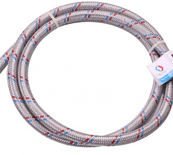 Подводка угловая для стиральной машины 3/4″ 100 см Vieir BZL100