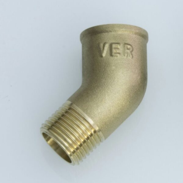 Уголок 45 градусов из латуни 1/2″ FM Vieir V33FM-45