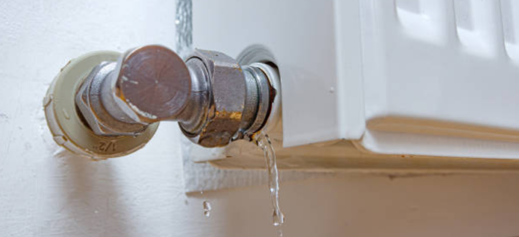 течь радиатора отопления