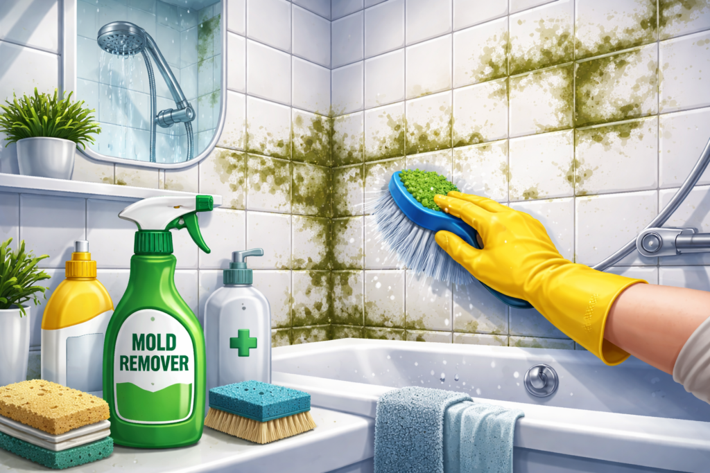 средство от плесени в ванной комнате