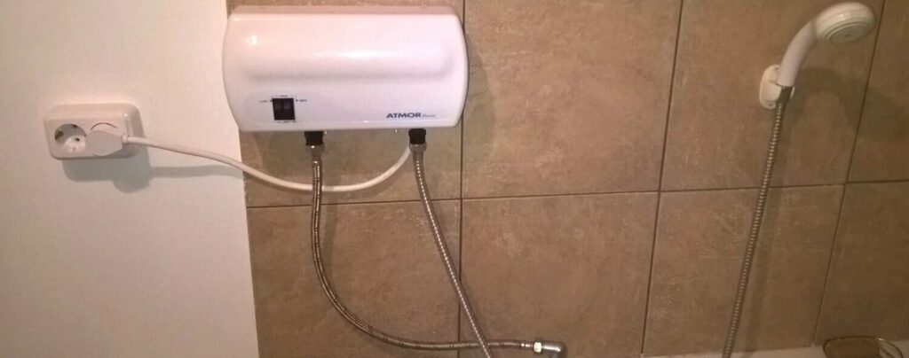 как подключить проточный водонагреватель