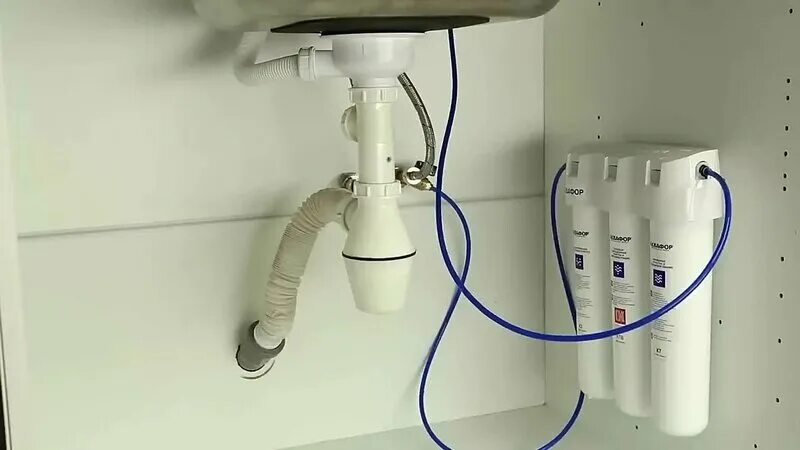 установка фильтра для воды