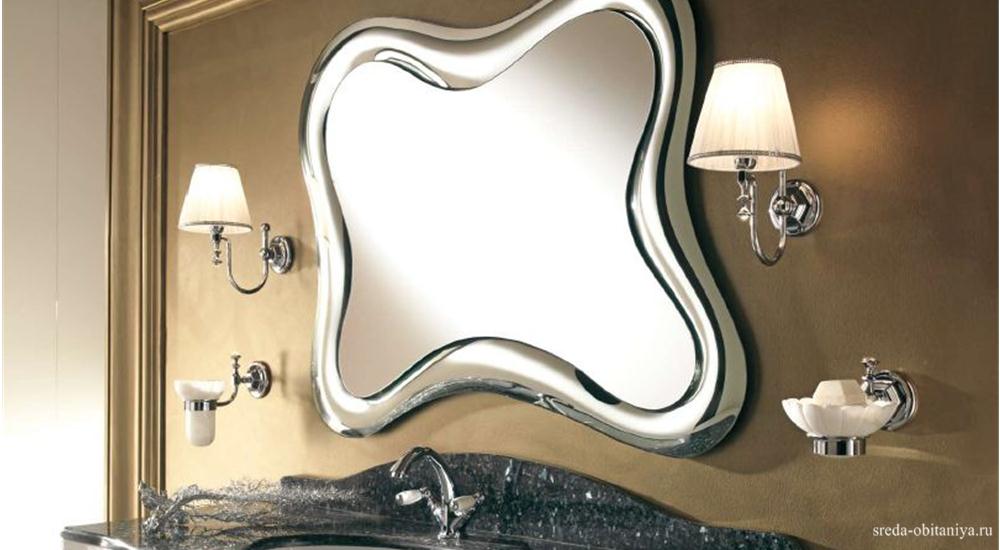как выбрать зеркало для ванной комнаты