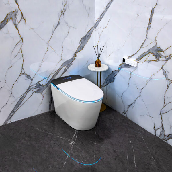 Умный смарт унитаз Hatico Pro SaniSense Напольный Белый