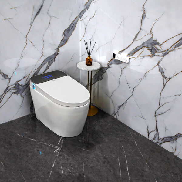 Умный смарт унитаз Hatico Pro ZenThrone Напольный Белый (2 Бачка)